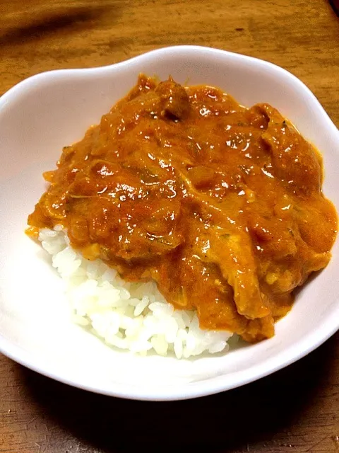 トマトチキンカレー|ともえさん