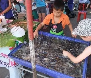 車エビの塩焼き タイ|肉大好きさん