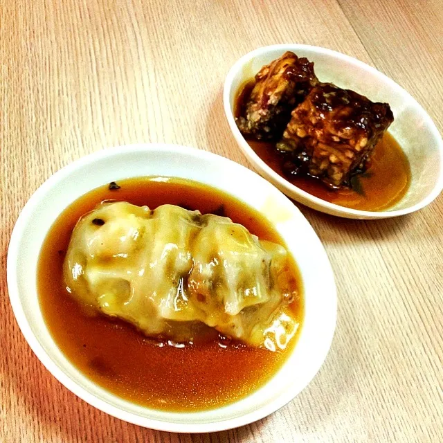 Shrimp Meat Ball & Stinky Taro Cake|tzean chenさん