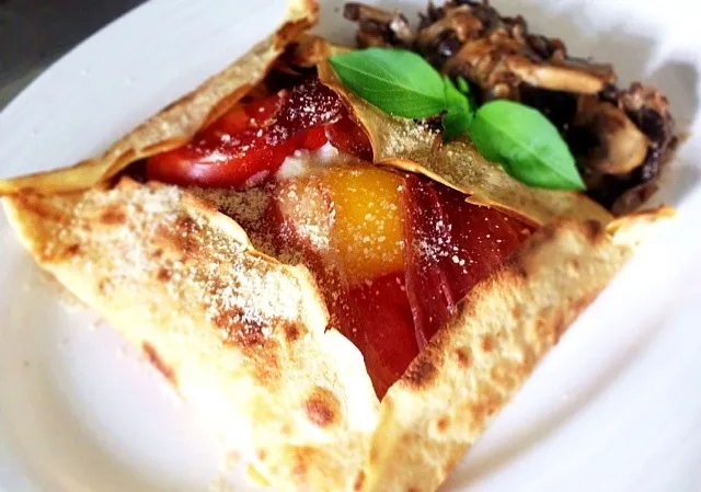 Jamon & Egg Crepe with Saute Mushroom|Misstyさん