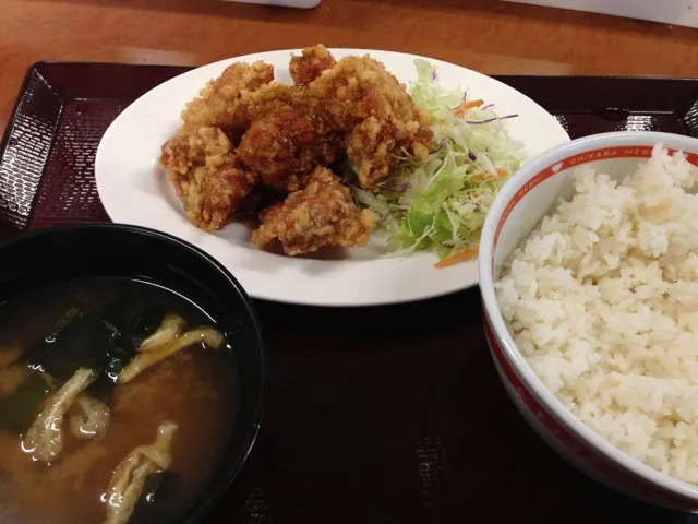 油淋鶏定食|安宅正之さん