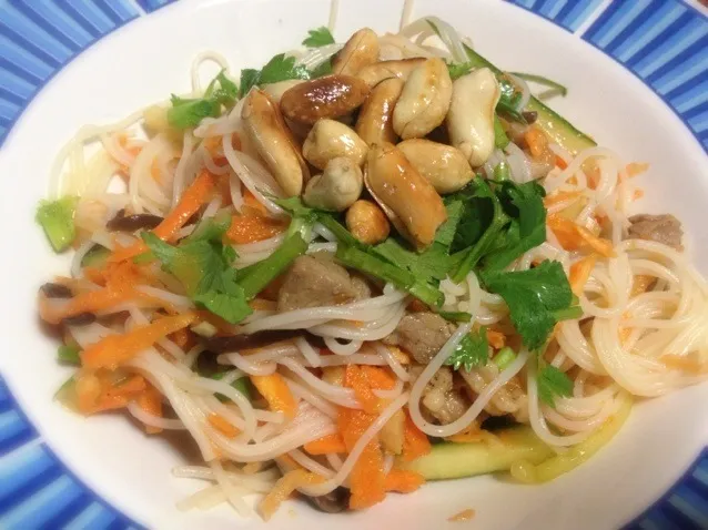 Vietnamese vermicelli pork salad|yangzhouさん