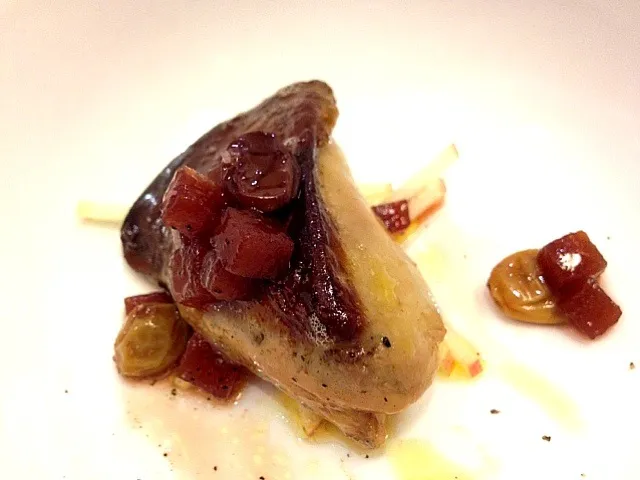 Foie gras with port wine and apples|prissyさん