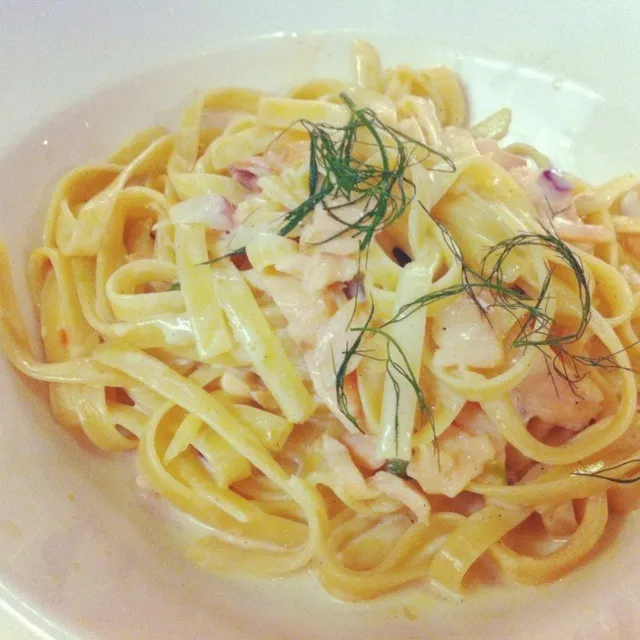 Fettucini Salmon|Mega Maviliaさん