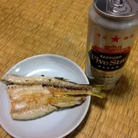 Snapdishの料理写真:カマスの開き（頭ちょん切り版）|あみたにさん