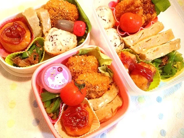 あしたのままぱぱあたしのお弁当|kysbooさん