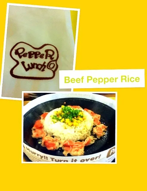 Beef Pepper Rice @ Pepper Lunch MOA|robert musngiさん