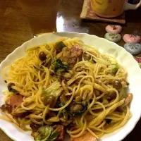 Snapdishの料理写真:ペペロンチーノ|はるなさん