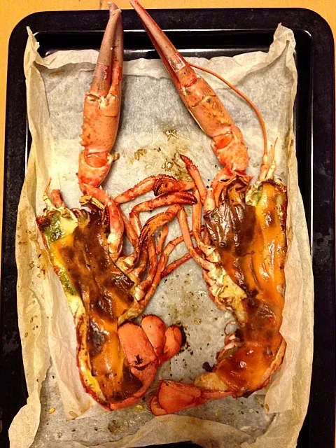 Baked Boston lobster with cheese|sweeettooothさん