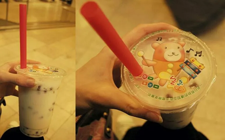 First time tasting Bubble Tea.. @ Helsinki|Anni O.さん