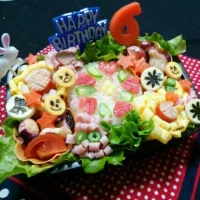 息子のお誕生日お弁当♪