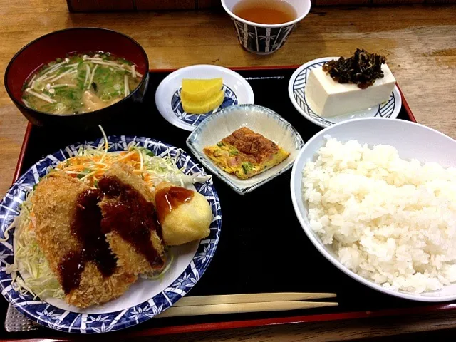 豚ヘレカツ定食！|すかラインさん