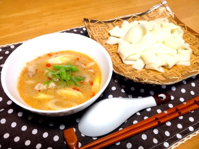 ゴマ味噌つけ汁うどん|ゆうかさん