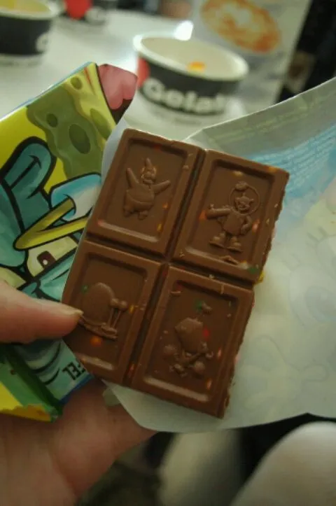 SpongeBob SquarePants chocolate!|Anni O.さん