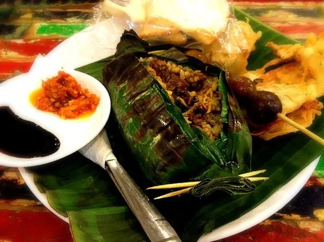 Snapdishの料理写真:Nasi Bakar Cakalang|Iwan Setiawanさん