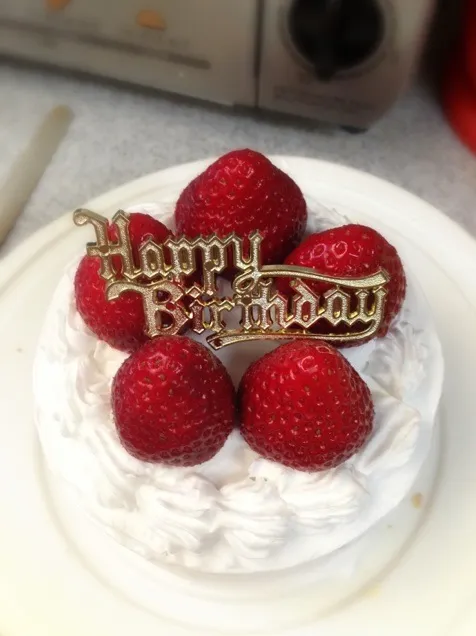 Snapdishの料理写真:誕生日ケーキ|よーこさん