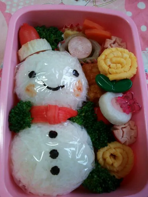 雪だるまお弁当②|ゆーこ。さん