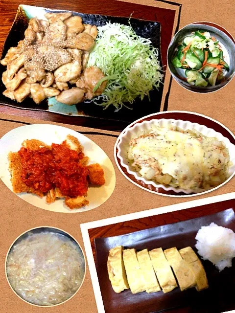 ある休日の晩ご飯🍚|Qooさん