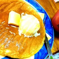 ホットケーキとバニラとカプチーノ|イモさん