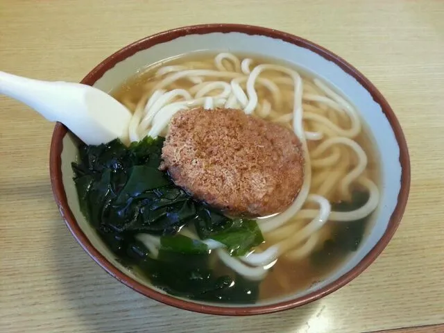 コロッケうどん|よんぎがさん