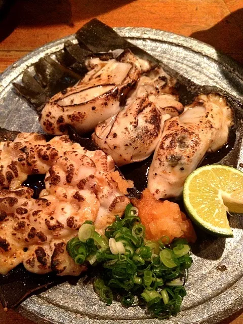 日生カキ こがし醤油焼き＆たら白子 昆布のせ醤油焼き|nakasyさん