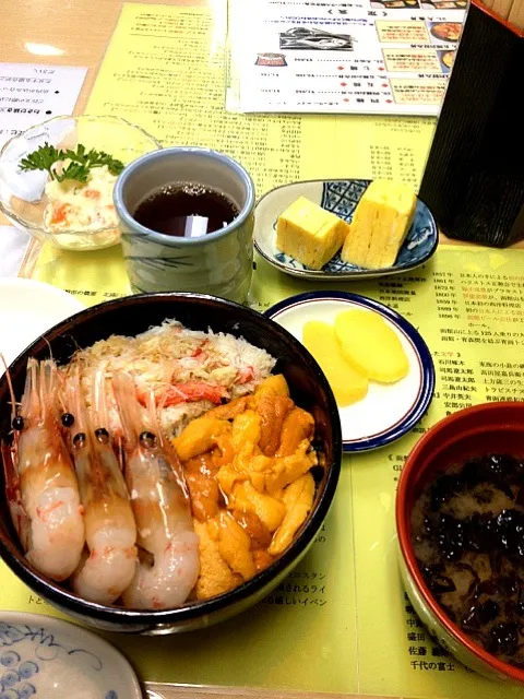 えびカニうに丼|酢飯さん