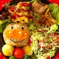 アンパンマンのワンプレートご飯