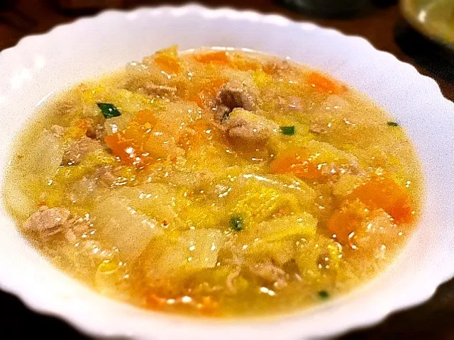 蟹缶を使った白菜のトロッと煮|ゆーちゃんさん