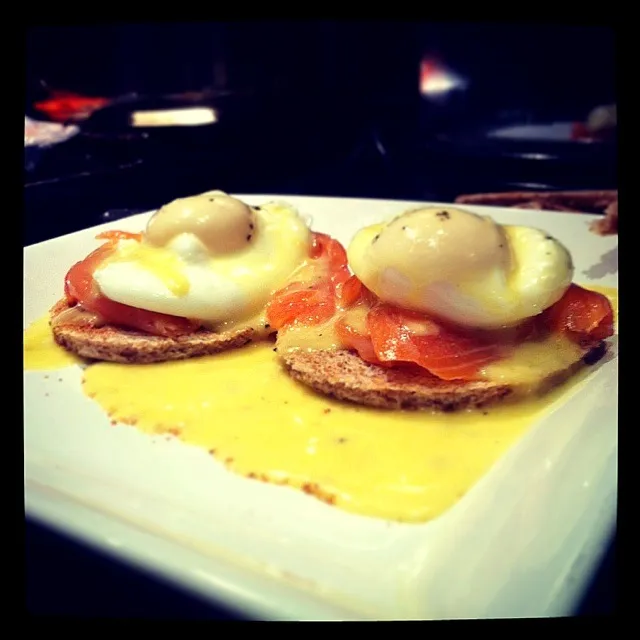 Snapdishの料理写真:My First Eggs Royale|Tameka Alexandraさん