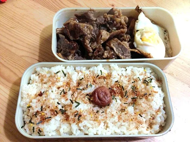 今朝の高校球児のためのパパ弁当。|宮原礼智さん