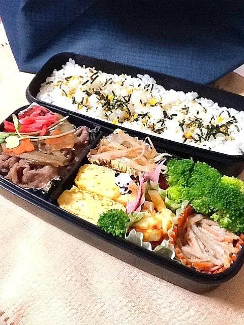 牛ゴボウ煮弁当|珠里さん