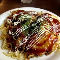 Snapdishの料理写真:鉄板焼き居酒屋 大昌の豚玉|堀江史朗さん