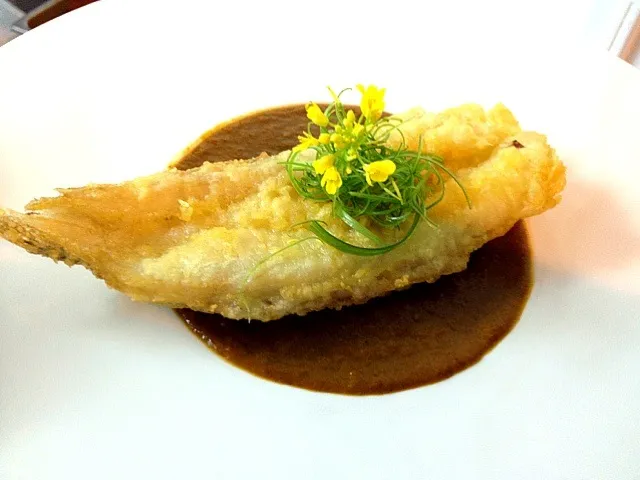 九肚鱼tempura with curry|willzさん