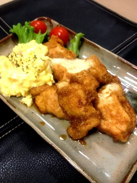 鶏胸肉でチキン南蛮🐔|ともちゃんさん