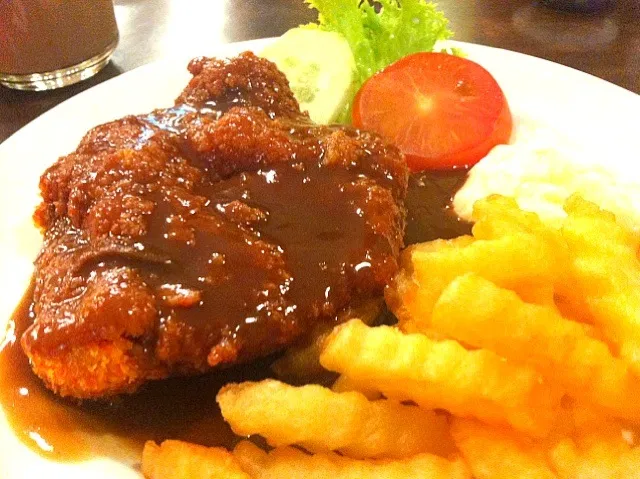 Snapdishの料理写真:Chicken chop|Jorge Bernal Márquezさん