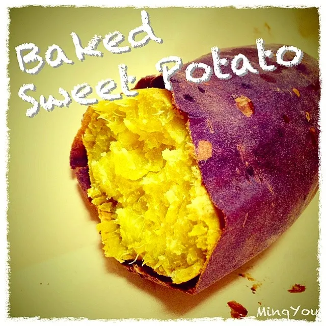 Snapdishの料理写真:Baked Sweet Potato|みん(๑・‿・๑)さん