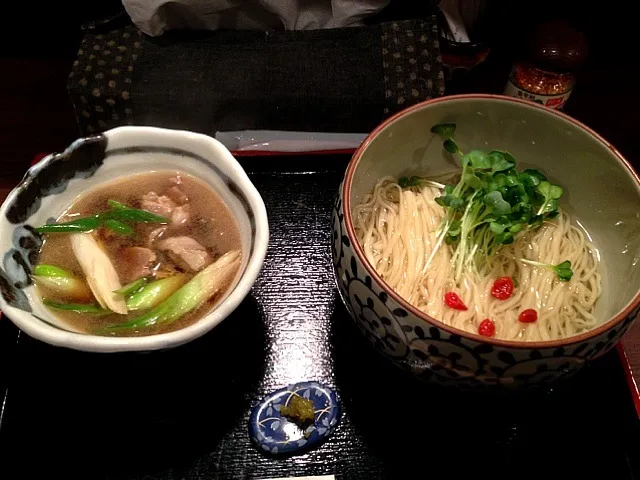 Snapdishの料理写真:和風つけ麺|ユウジロックさん