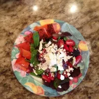 Smoked Salmon Trio with Greek Salad|Jim Letourneauさん