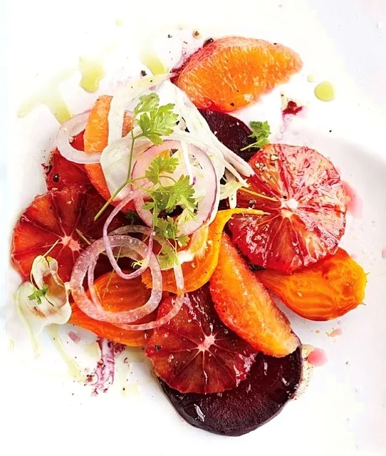 Citrus beet and fennel salad|chrisさん