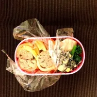 Snapdishの料理写真:ロール白菜弁当 2012.12.20|アヤボンさん