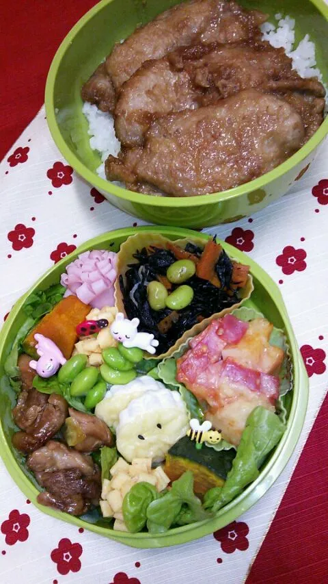 寝坊の方が…f(^^;娘のお弁当12/20|夏夏さん