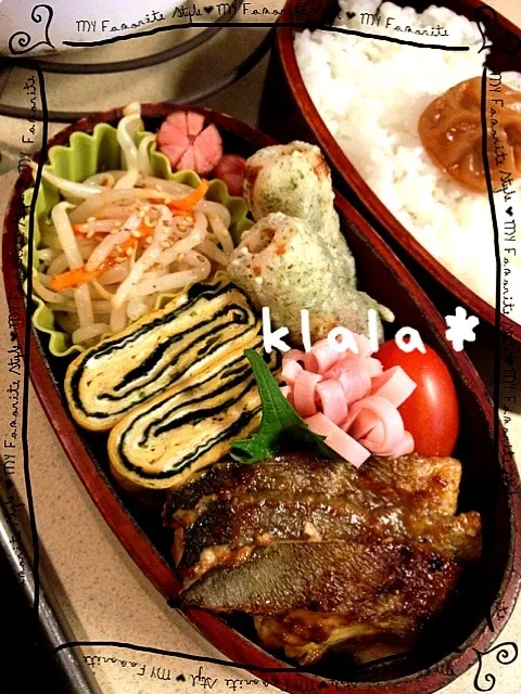 Snapdishの料理写真:ふつーのお弁当☆12/20|くららさん