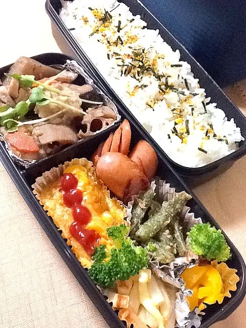 Snapdishの料理写真:筑前煮弁当|珠里さん