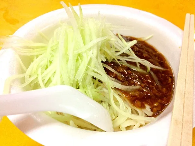 Noodles with bean sauce minced meat|prissyさん