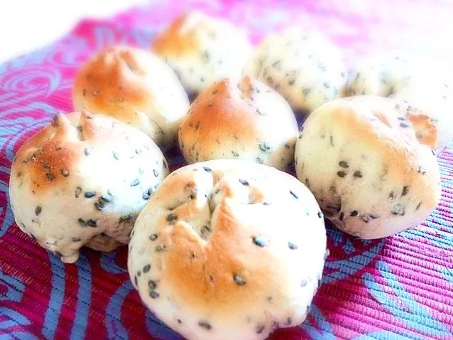 黒ごまクリームチーズプチフランス|ゆりえさん