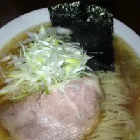 Snapdishの料理写真:ネギたっぷり醤油ラーメン|watanabeさん