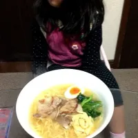 Snapdishの料理写真:マルちゃん正麺 塩！|シャンドラさん