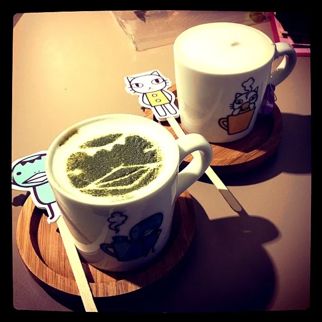 Green Tea Latte & Milk Tea|tzean chenさん