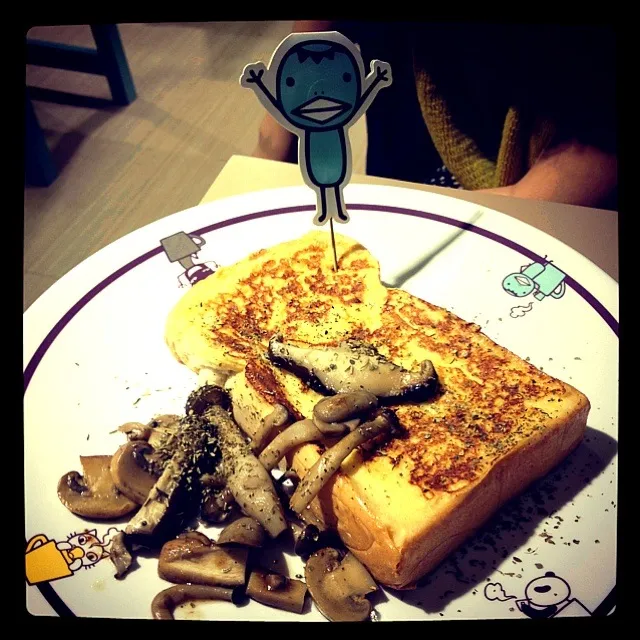 Mushroom French Toast|tzean chenさん