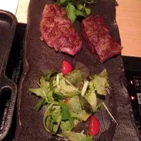 Snapdishの料理写真:広島牛A4サーロインステーキ|ユウジロックさん